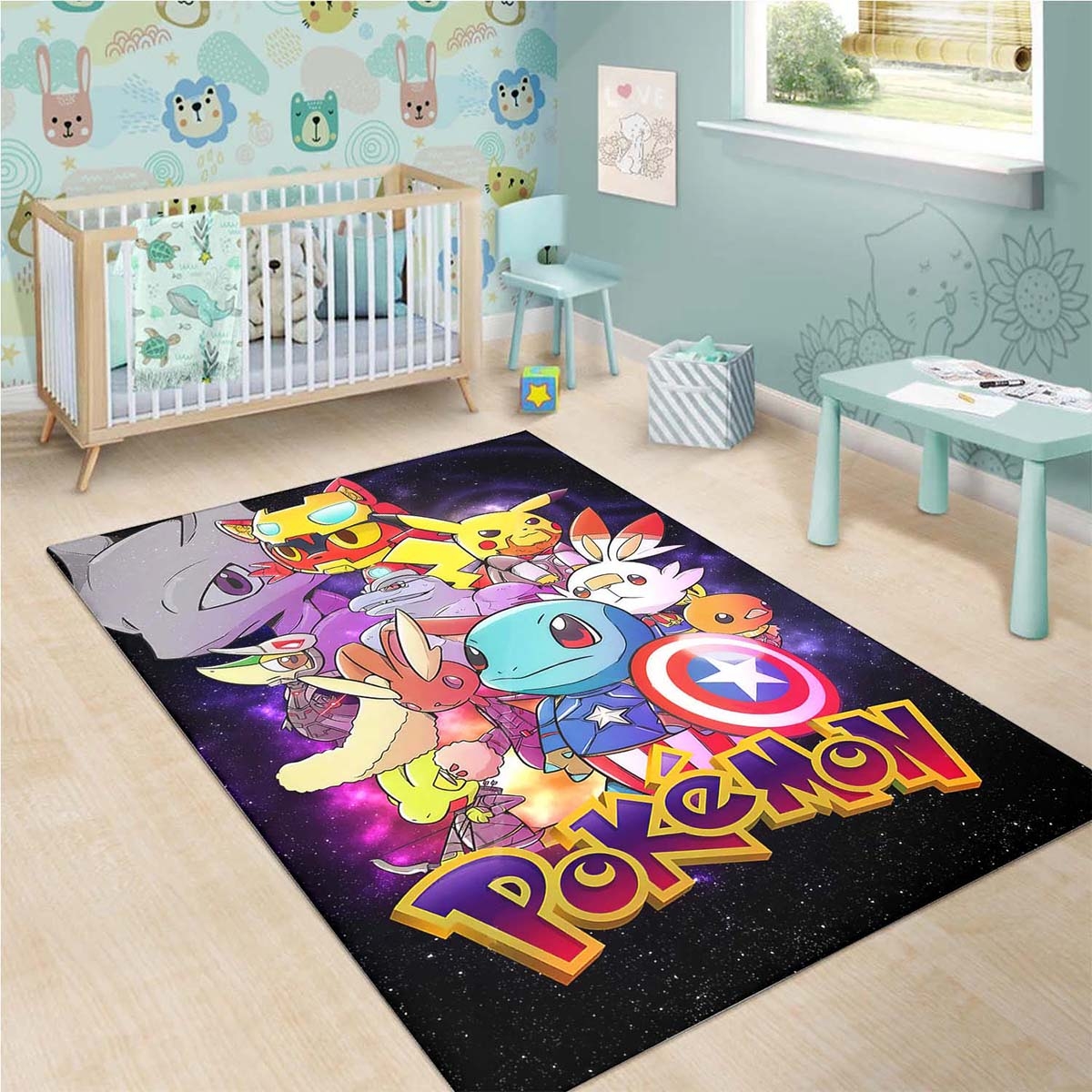 Tapis Avengers Pokemon
