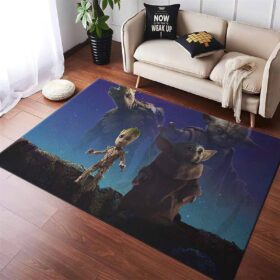 Tapis Baby Yoda & Baby Groot
