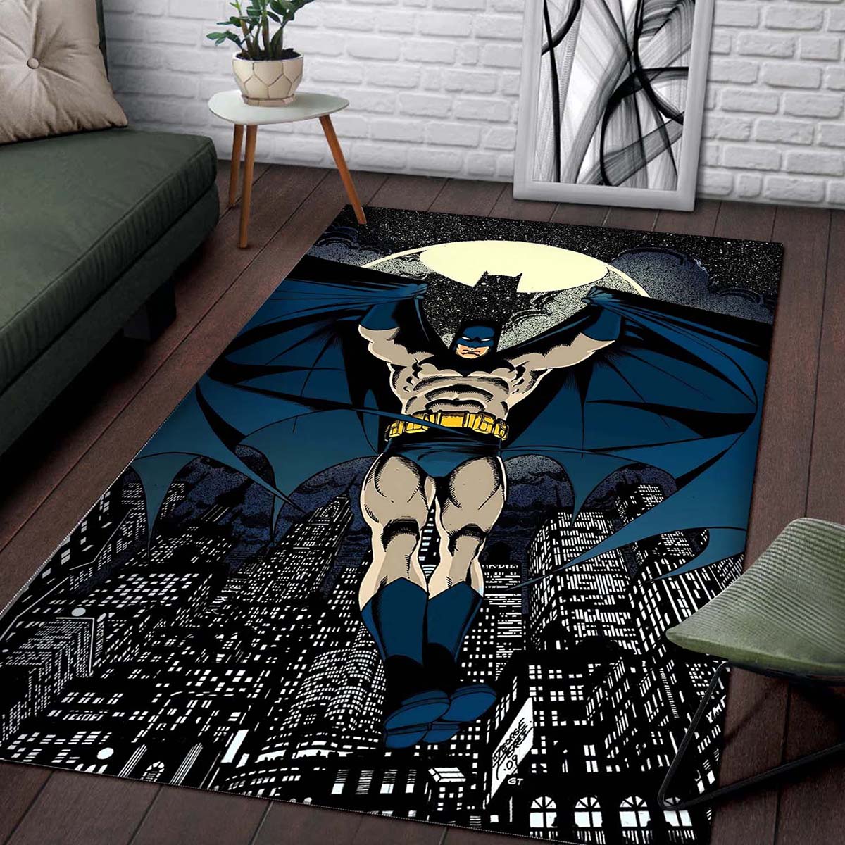 Tapis Batman Dark Night Dc Comics Fan Gift – Image 2