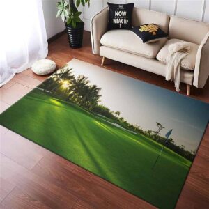 Tapis Beautiful_golf_course_painting