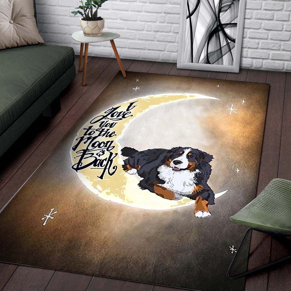 Tapis Bernese Mountain Dog De300901 – Image 2