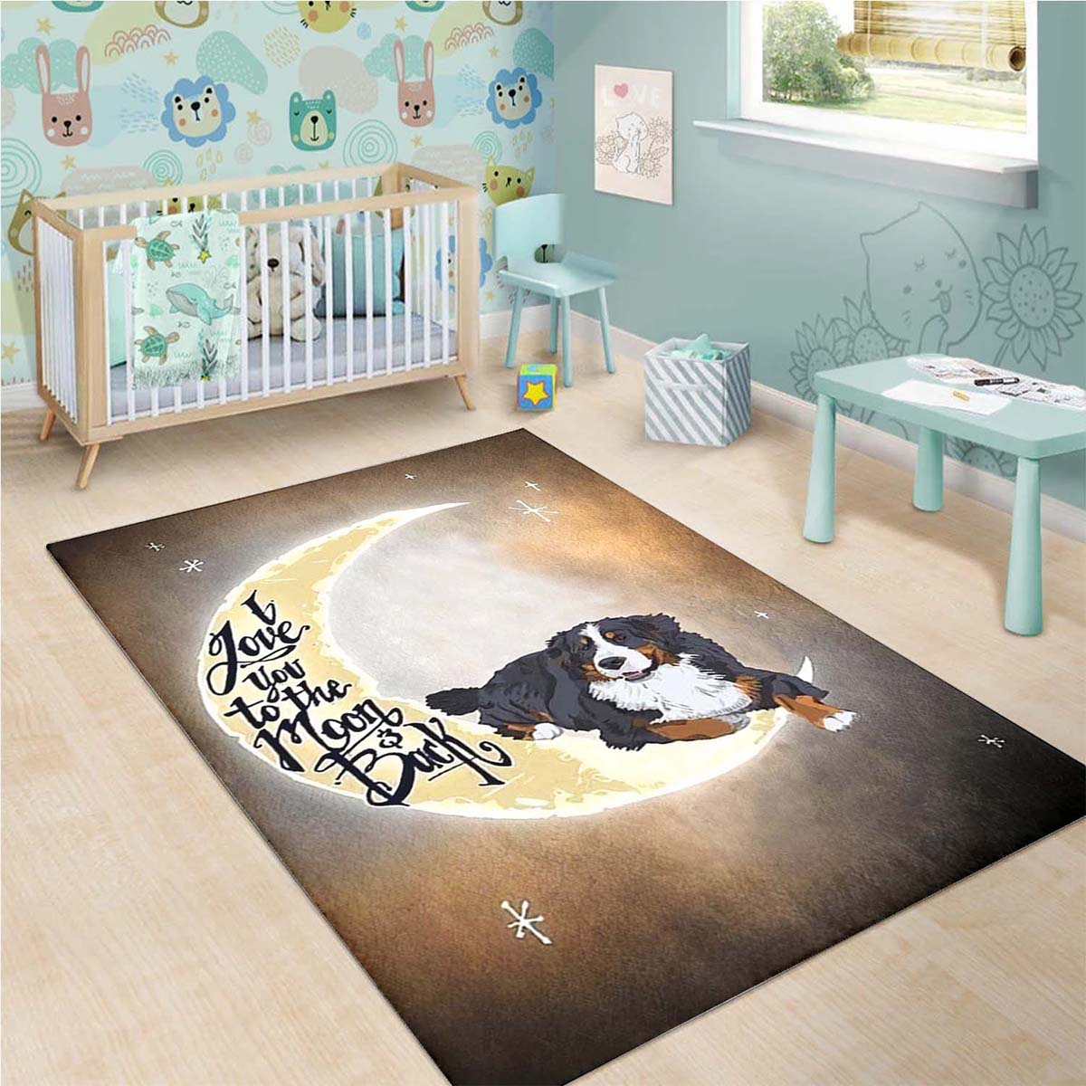 Tapis Bernese Mountain Dog De300901 – Image 3