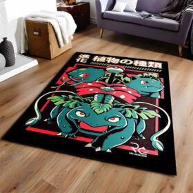 Tapis Bisasam Pokémon de type Plante 2
