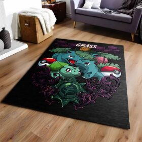Tapis Bisasam Pokémon de type Plante