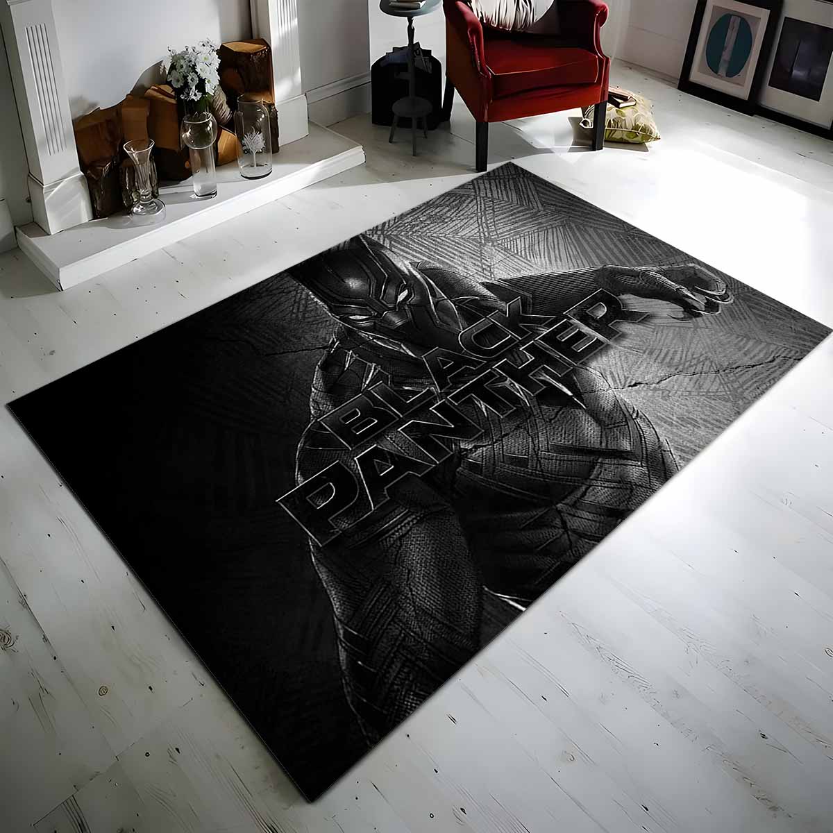 Tapis Black Panther Marvel 1006