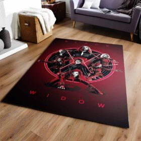 Tapis Black Widow Marvel