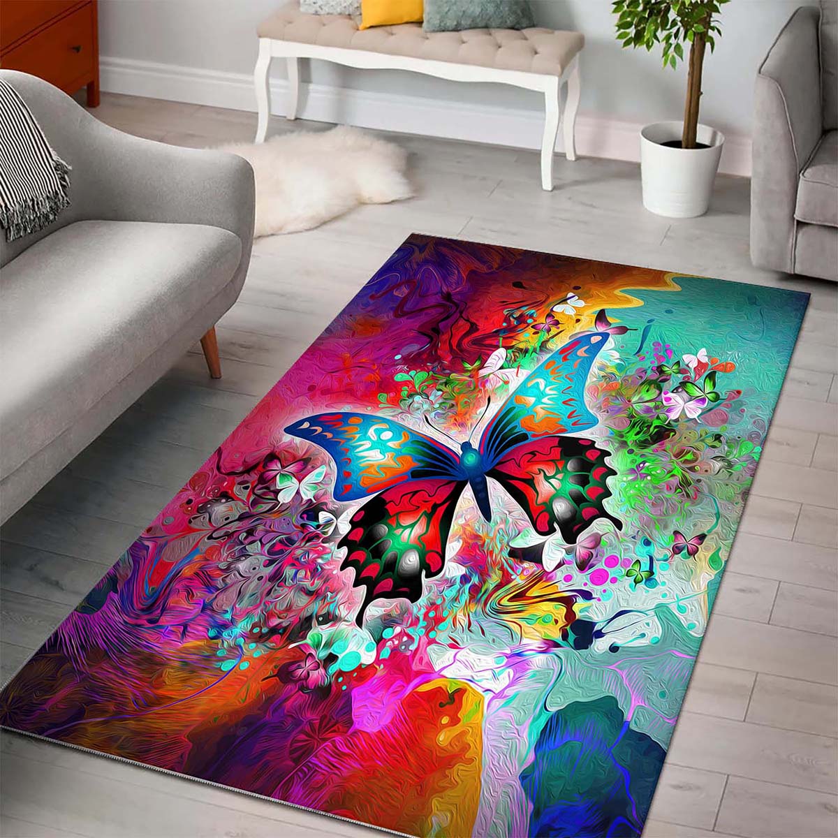 Tapis Butterfly De2709019m – Image 3