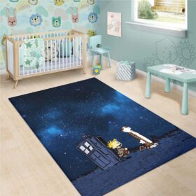 Tapis Calvin And Hobbes Doctor Who