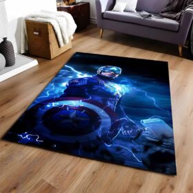 Tapis Captain America marteau