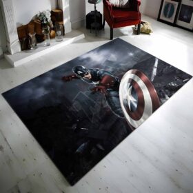 Tapis Captain America Marvel 02