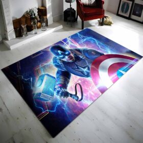 Tapis Captain-America-Marvel-03