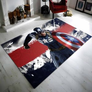 Tapis Captain America Marvel 07