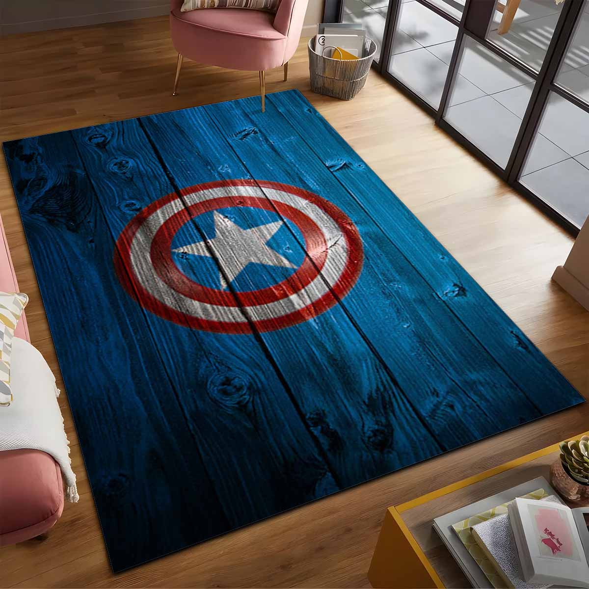Tapis Captain America bouclier 3 – Image 2