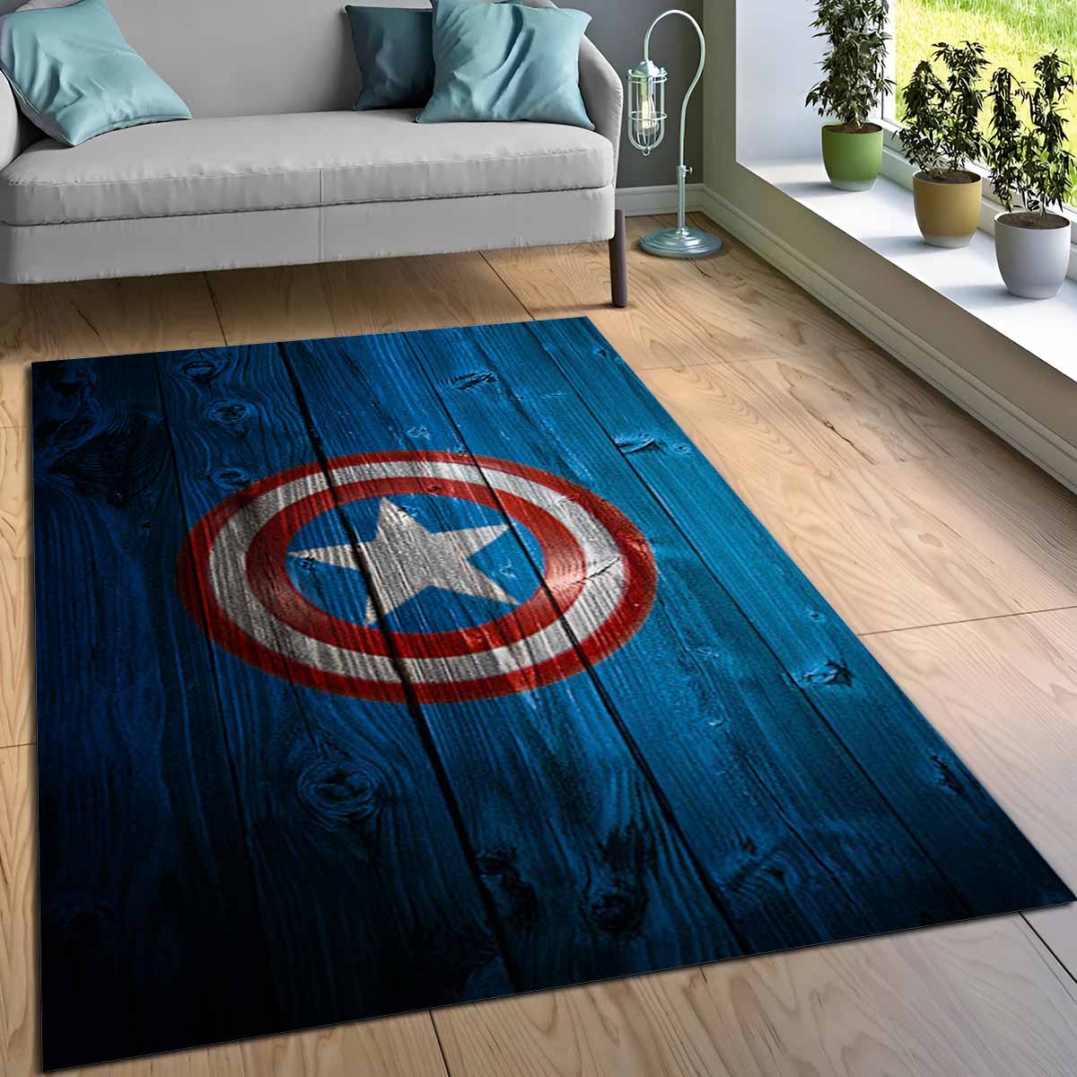Tapis Captain America bouclier 3 – Image 3