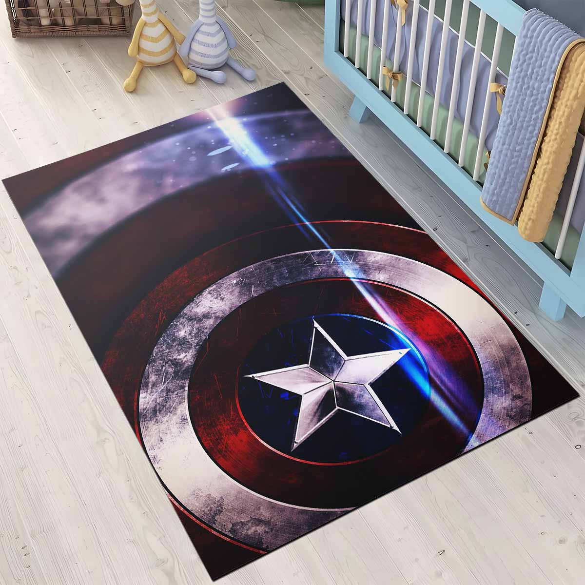 Tapis Captain America bouclier 4 – Image 3