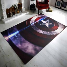 Tapis Captain America bouclier 4