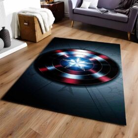 Tapis Captain America bouclier 5