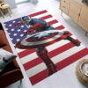 Tapis Captain America Usa Flag