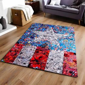 Tapis Captain America Vs Red Skull