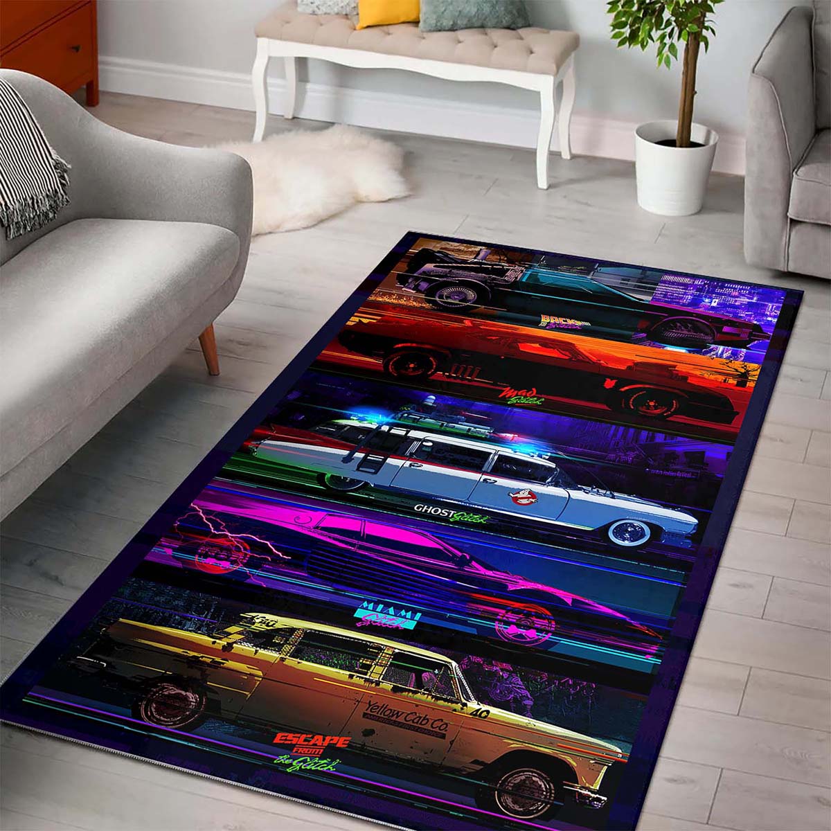 Tapis Cars Legends Of The Glitch – Image 3