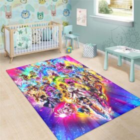 Tapis Character Super Saiyan Dragon Ball Z