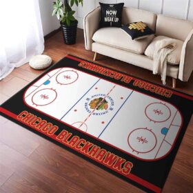 Tapis Chicago Blackhawks équipe de hockey
