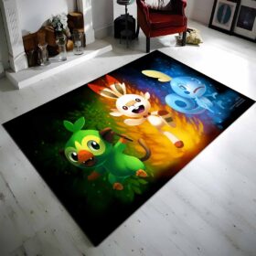 Tapis Chimpep Hopplo Memmeon Pokmon Scorbunny Grookey Sobble Pokemon 3