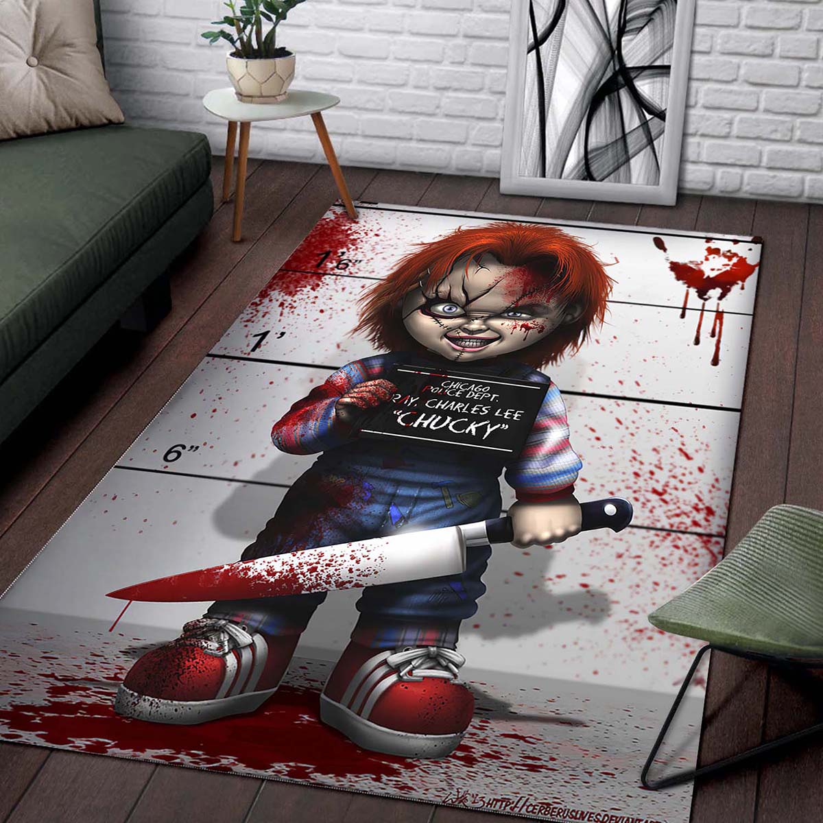 Tapis Chucky With The Knife Child's Play 12091 – Image 2