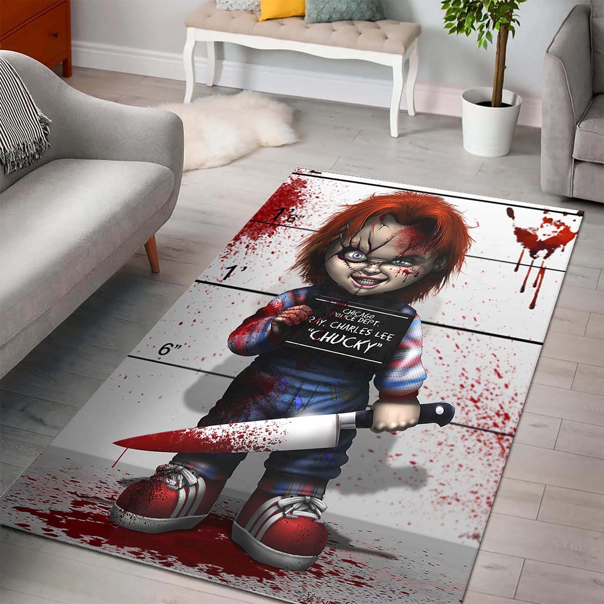Tapis Chucky With The Knife Child's Play 12091 – Image 3