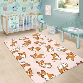 Tapis Corgis Pattern Dog