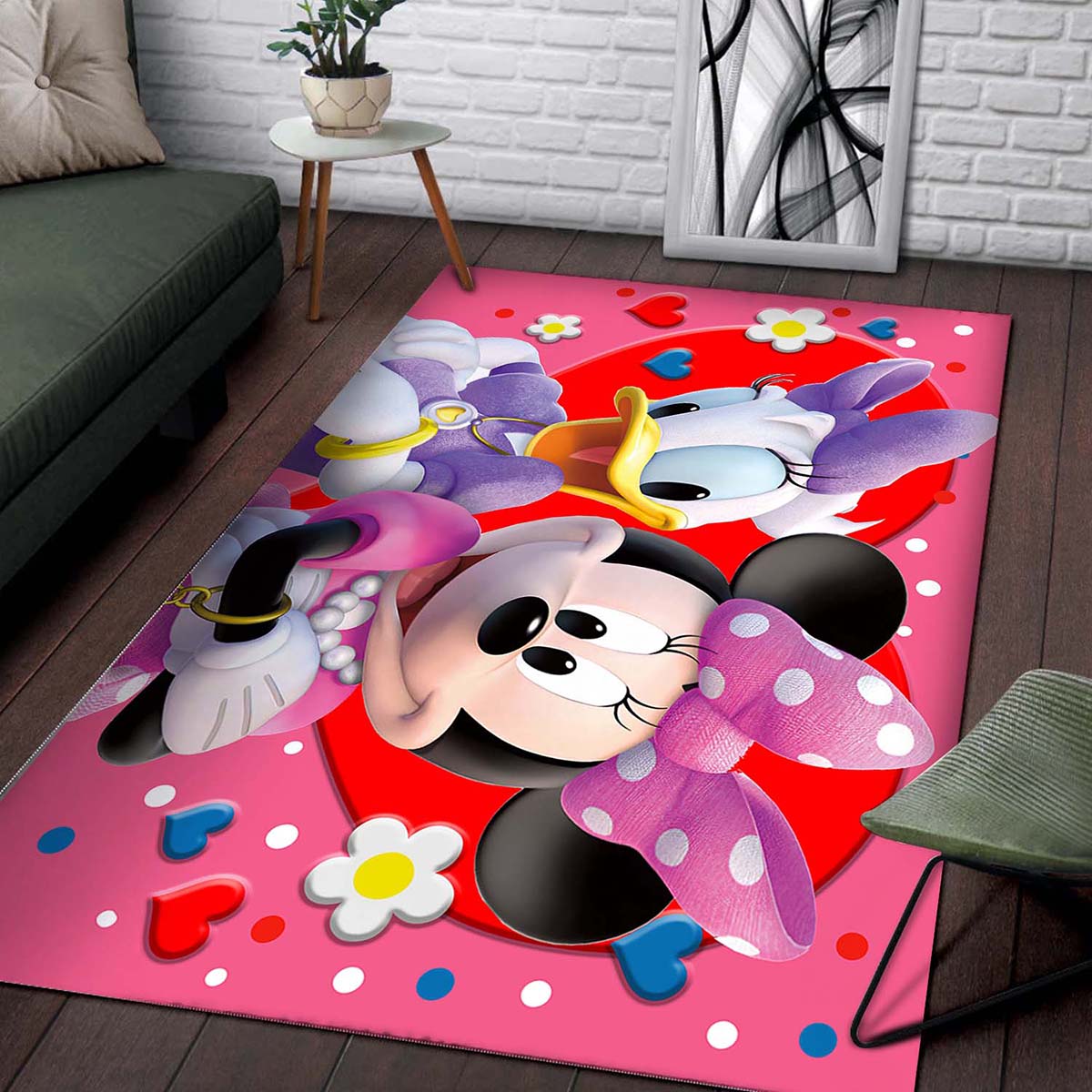 Tapis Daisy Duck And Minnie Mouse – Image 2