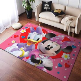 Tapis Daisy Duck And Minnie Mouse