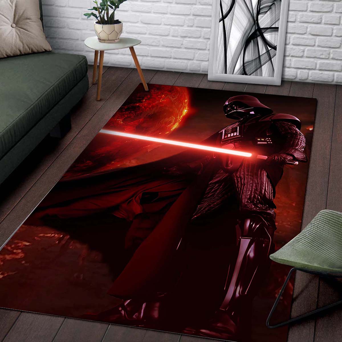 Tapis Darth Vader & Light Saber Star Wars – Image 2