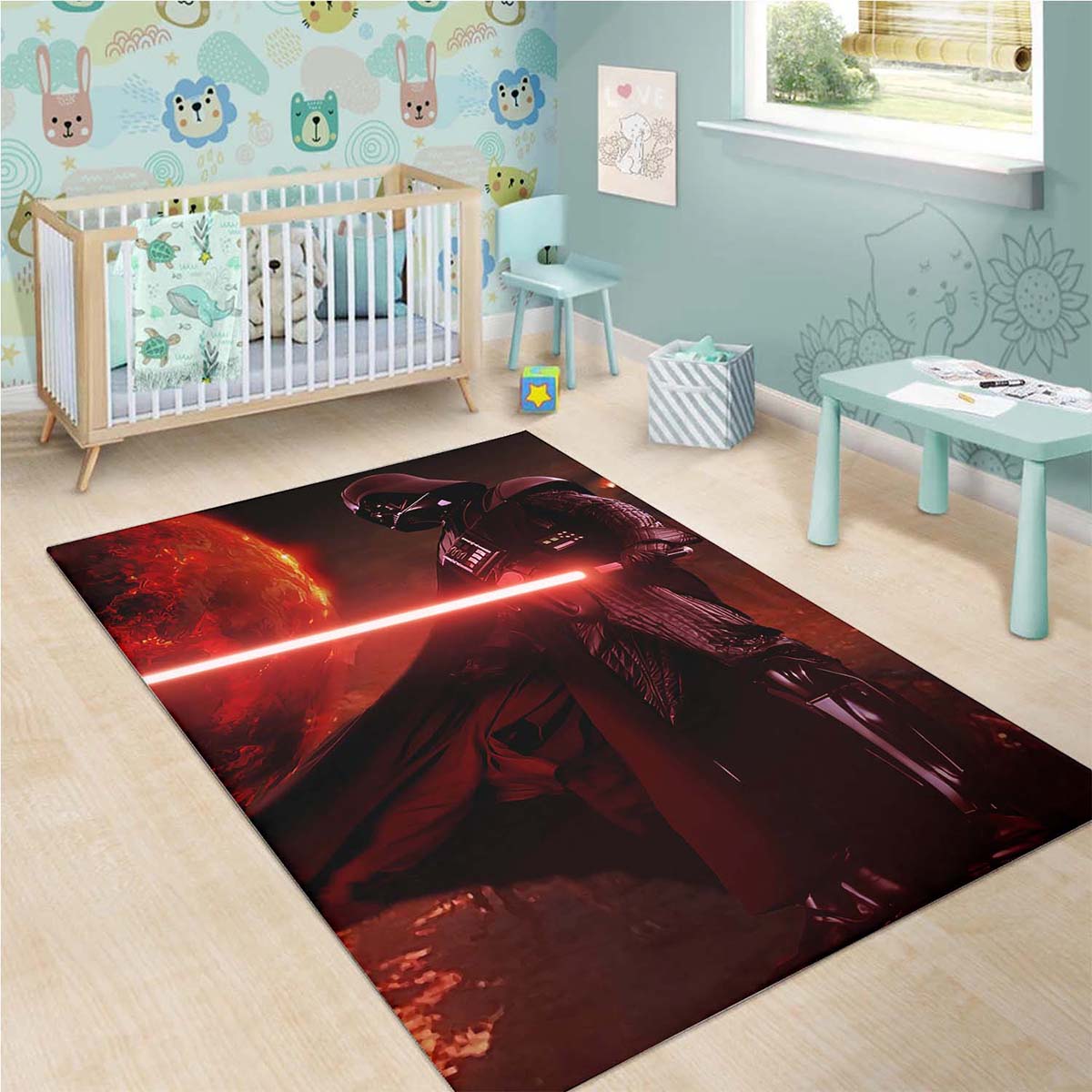 Tapis Darth Vader & Light Saber Star Wars – Image 3
