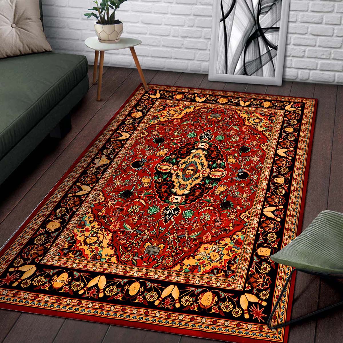 Tapis le Groe Lebowski-motif – Image 2