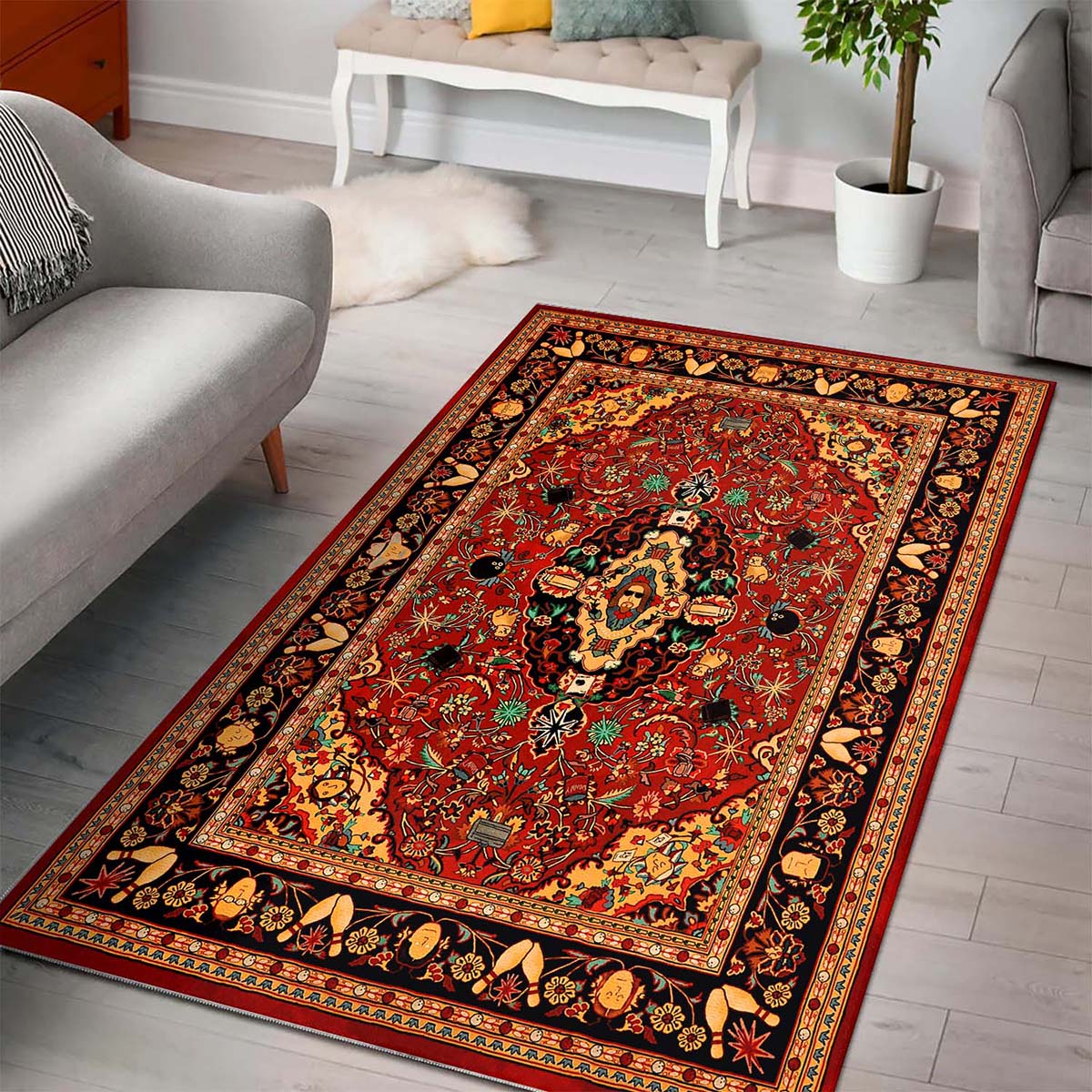 Tapis le Groe Lebowski-motif – Image 3
