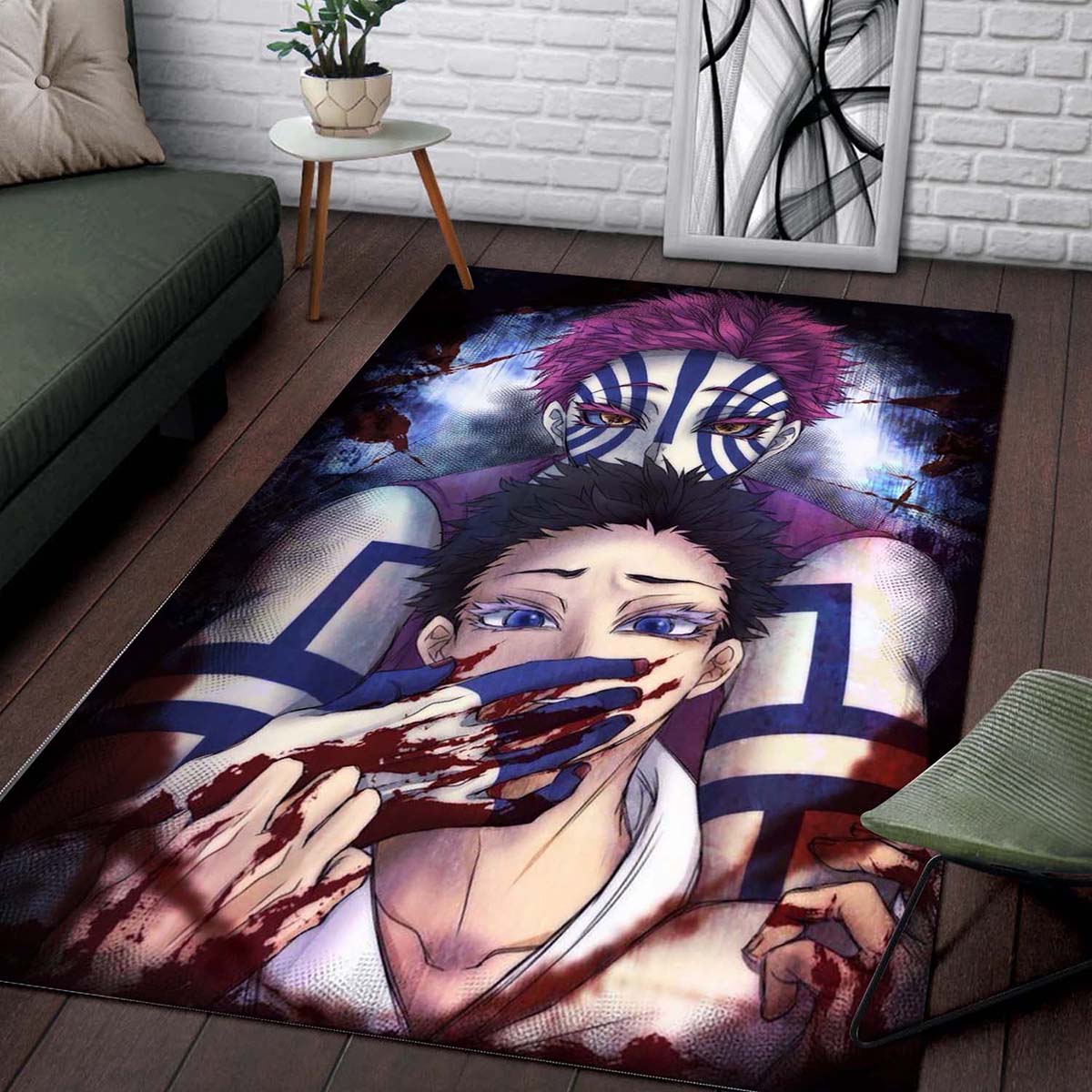 Tapis Demon Slayer Akaza 6 – Image 2