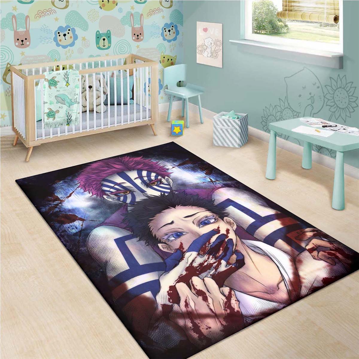 Tapis Demon Slayer Akaza 6 – Image 3