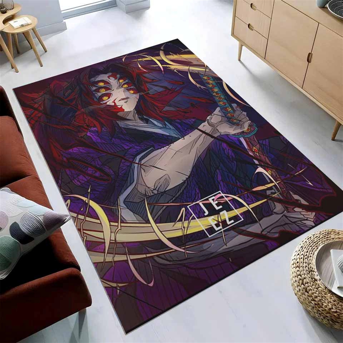 Tapis Demon Slayer Kokushibo 5 1
