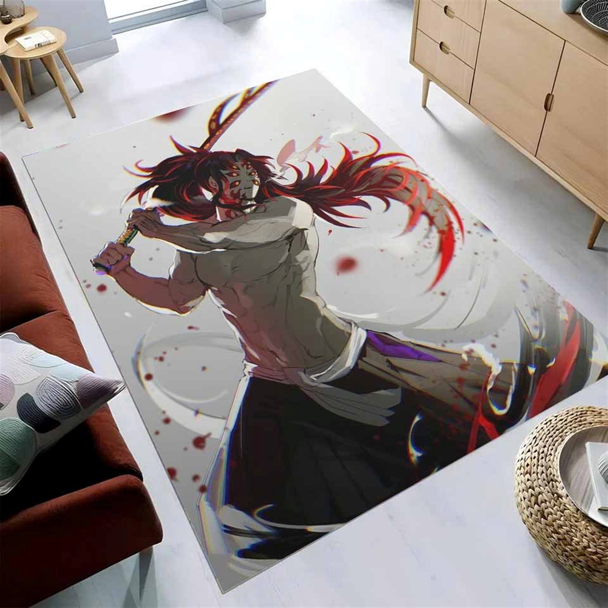 Tapis Demon Slayer Kokushibo 7