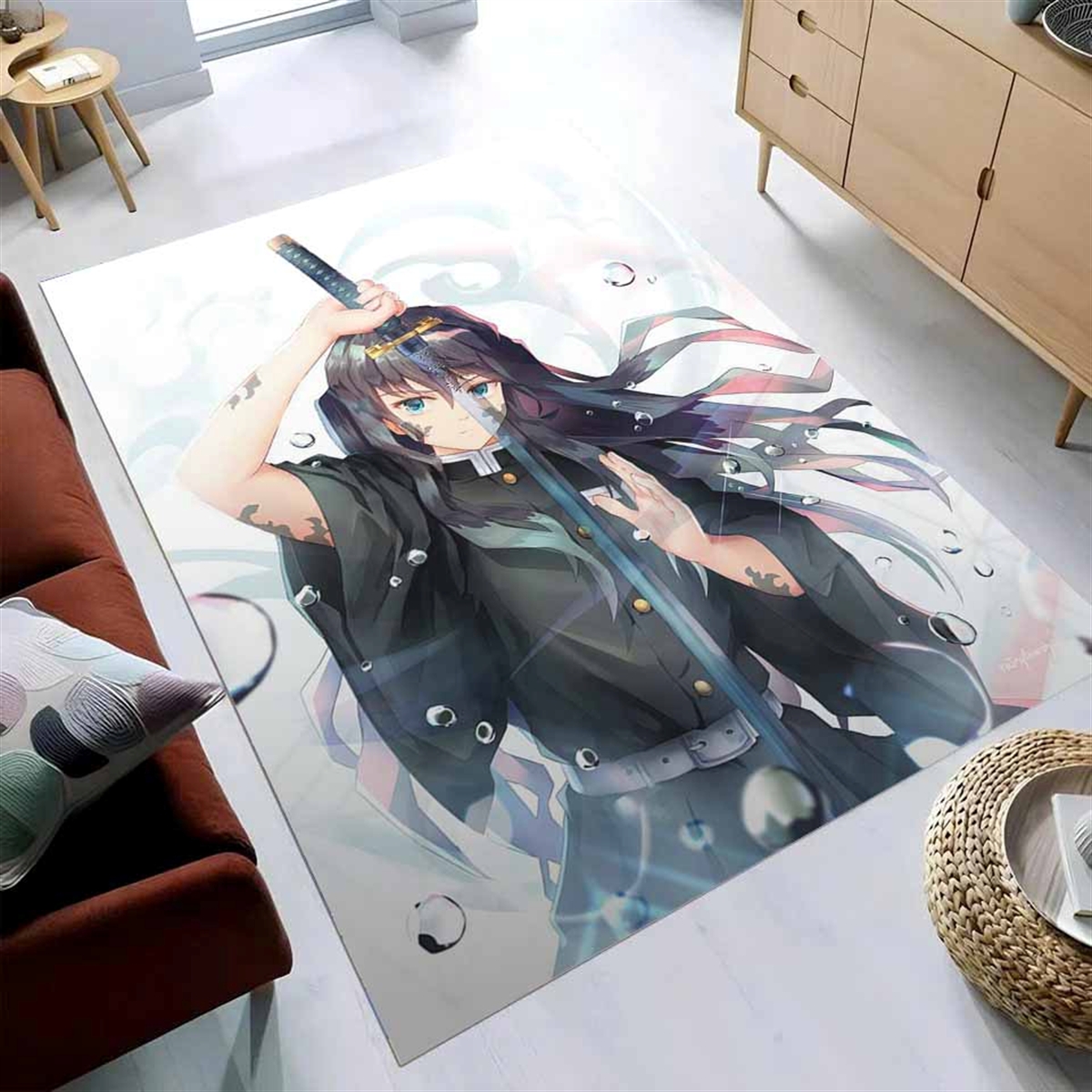 Tapis Demon Slayer Muichiro Tokito 4