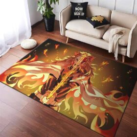 Tapis Demon Slayer Rengoku Fire Breathing