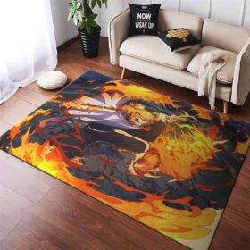 Tapis Demon Slayer Rengoku Fire Breathing 3