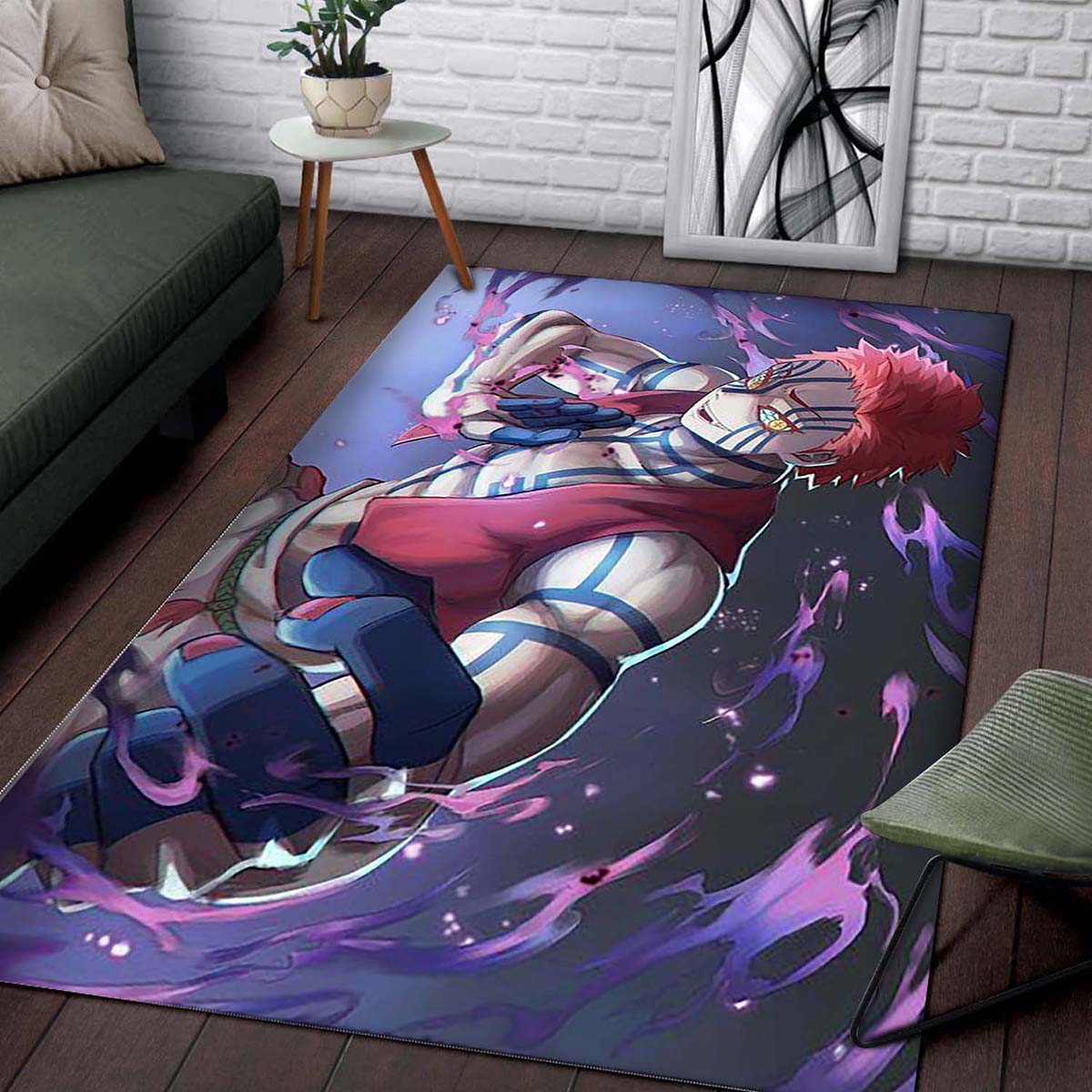 Tapis Demon Slayer Ships Pics - Akaza X Douma – Image 2