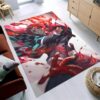 Tapis Demon Slayer Tanjiro Kamado Fire 1