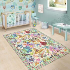 Tapis la monde le Cartoons