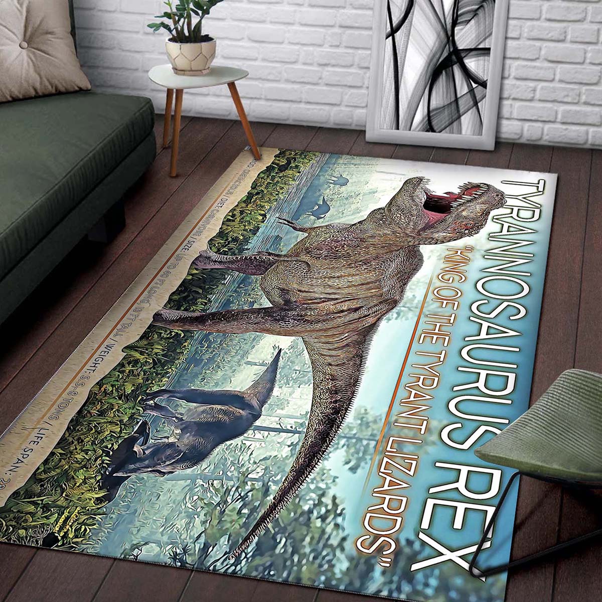 Tapis Dinosauriers T Rex – Image 2