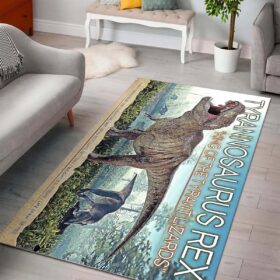 Tapis Dinosauriers T Rex
