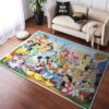 Tapis Disney All Characters All Princesses Mickey Mouse