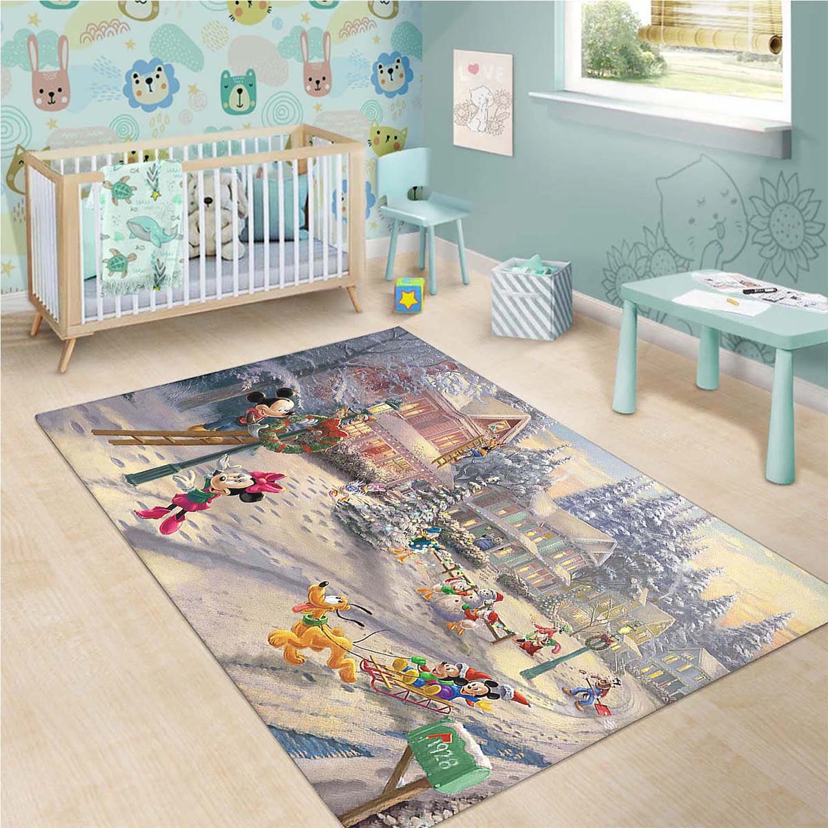 Tapis Disney Characters Mickey'S Victorian Noël – Image 3